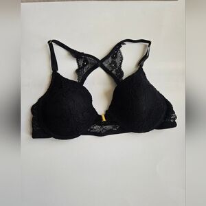 Jessica Simpson Black Lace Bra, Size 36C